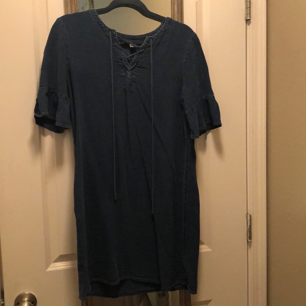 Denim like dress